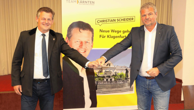 Da gelang Gerhard Köfer ein ziemlicher Coup: Vier Freiheitliche wechseln zu ihm, inklusive Christian Scheider. (Bild: Uta Rojsek-Wiedergut)