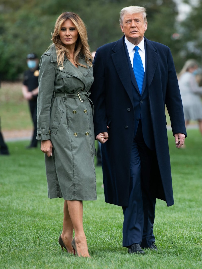 Donald und Melania Trump (Bild: APA/AFP)