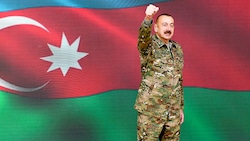 Aserbaidschans Diktator Ilham Aliew, ein Freund Israels  (Bild: AP)