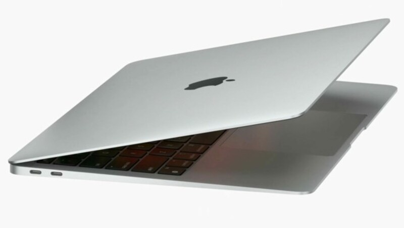 Das neue Macbook Air mit M1-Prozessor bietet beeindruckende Akkulaufzeit. (Bild: Apple)