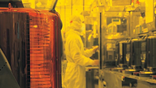 So sieht es in einer Chipfabrik des Technologieführers TSMC aus.