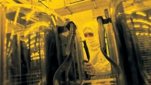 Aufnahme aus einer Prozessorfabrik von TSMC in Taiwan (Bild: Taiwan Semiconductor Manufacturing Co., Ltd.)