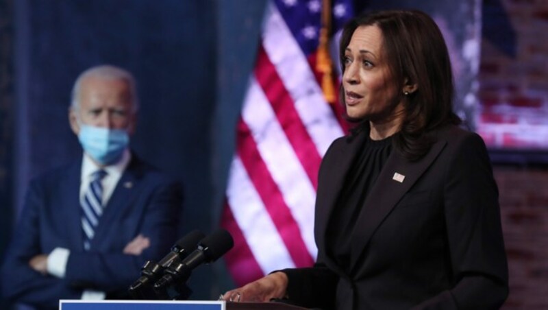 Joe Biden und Kamala Harris (Bild: AFP)