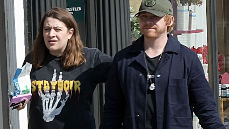 Rupert Grint mit Georgina Groome (Bild: www.photopress.at)