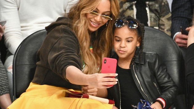 Beyonce mit Tochter Blue Ivy (Bild: 2018 Getty Images)