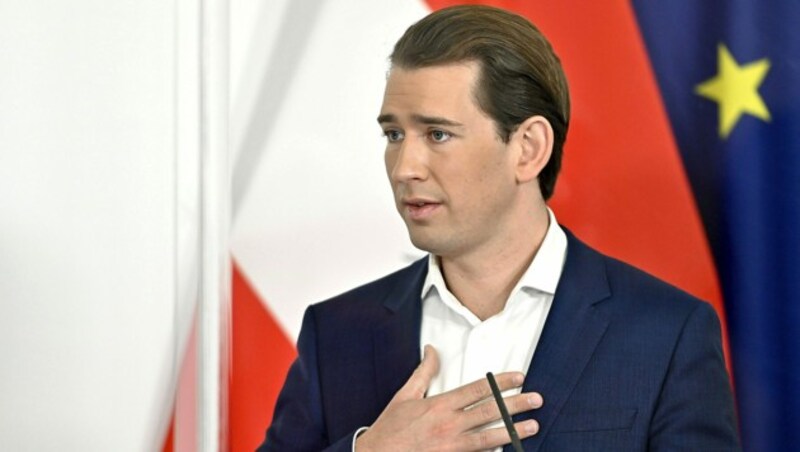 Bundeskanzler Sebastian Kurz (ÖVP) (Bild: APA/Herbert Neubauer)