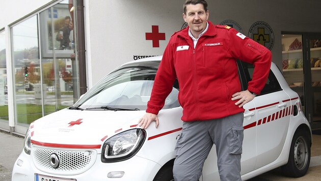 Das Rote Kreuz ist ab 16. November mit zwei mobilen Test-Teams im Corona-Einsatz. (Bild: Tröster Andreas)