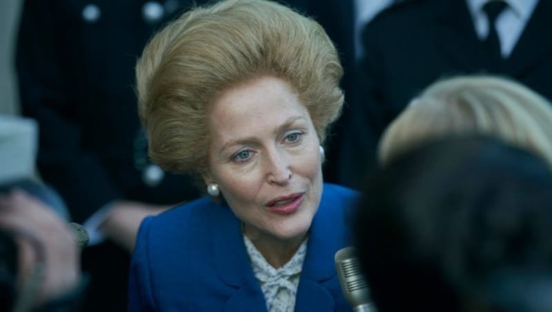 Margaret Thatcher (Gillian Anderson) (Bild: Netflix 2020, Inc)