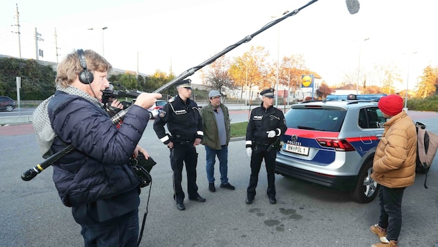 Die „Krone“ begleitete die Stadtpolizei an einem Dreh-Tag (Bild: Judt Reinhard)