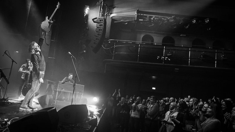 Memories of a packed concert hall at the Graz Blues Days. Co-organizer "Sir" Oliver Mally will also be on stage this year to present his new album. (Bild: Alexander Danner)