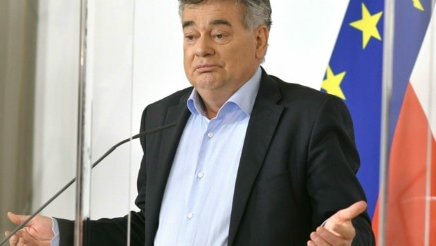 Vizekanzler Werner Kogler (Grüne) (Bild: APA/HERBERT NEUBAUER)