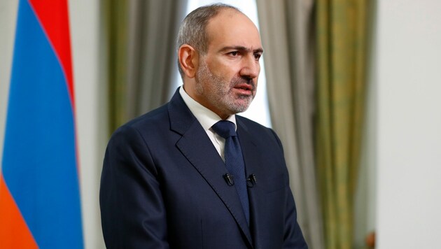 Armeniens Ministerpräsident Nikol Paschinian (Bild: AFP)