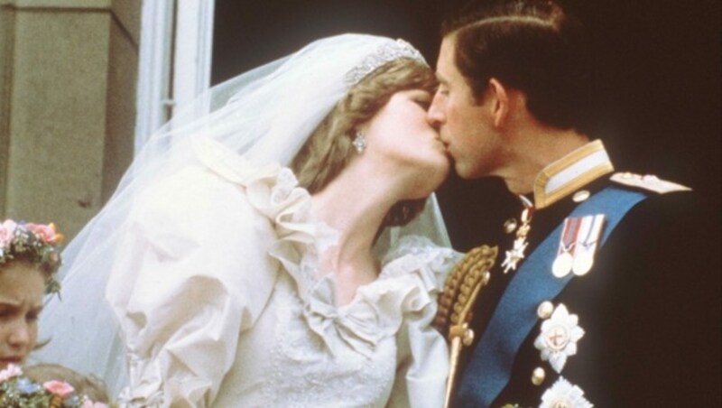 Am 29. Juli 1981 heiratete Prinz Charles Lady Diana Spencer in der St. Paul‘s Cathedral in London. (Bild: AFP)