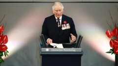 Prinz Charles bei seiner Rede im Berliner Bundestag (Bild: AFP)