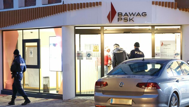 Banküberfall in Saalfelden ist geklärt. (Bild: Roland Hölzl)