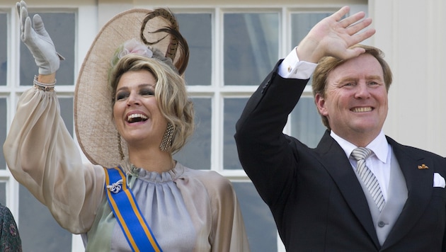 König Willem-Alexander und Königin Maxima (Bild: APA/AP Photo/Peter Dejong)