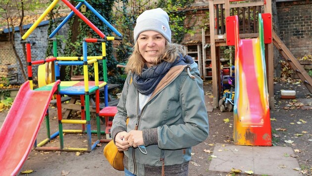 Ulrike Neumann, Leiterin eines Privatkindergartens, hat volles Verständnis für alle Eltern, die ihre Kinder zur Betreuung bringen. (Bild: Peter Tomschi)