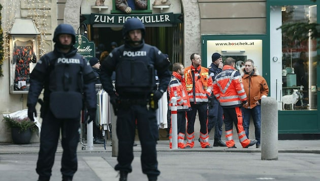 Mafia-Attentat in Wien (Bild) vor mehr als zwei Jahren (Bild: Reinhard Holl)