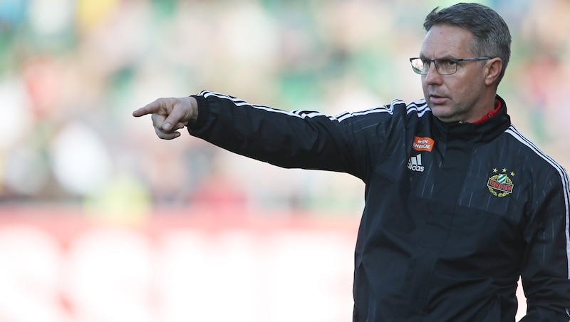 Von November 2016 bis April 2017 coachte Damir Canadi den SK Rapid. (Bild: GEPA pictures)