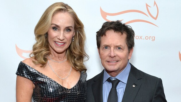 Tracy Pollan und Michael J. Fox (Bild: APA / Noam Galai/Getty Images The Michael J. Fox Foundation/AFP)