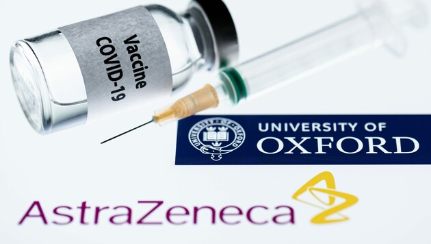AstraZeneca arbeitete bei der Entwicklung des Vakzins mit der University of Oxford zusammen. (Bild: AFP)