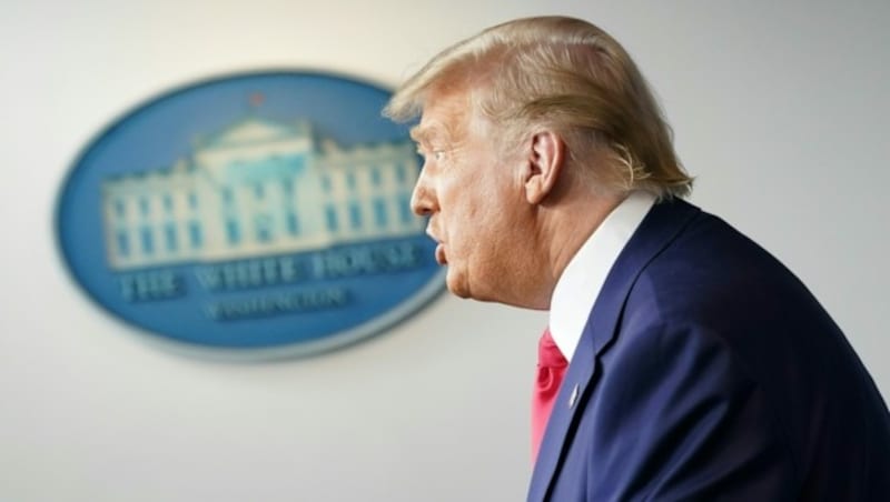 Trump will eine Niederlage nicht offiziell anerkennen. (Bild: APA/AFP/MANDEL NGAN)