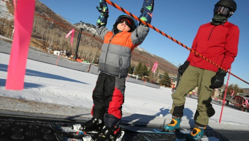 Im US-amerikanischen Park City hat die heurige Skisaison am 20. November begonnen. (Bild: AP)