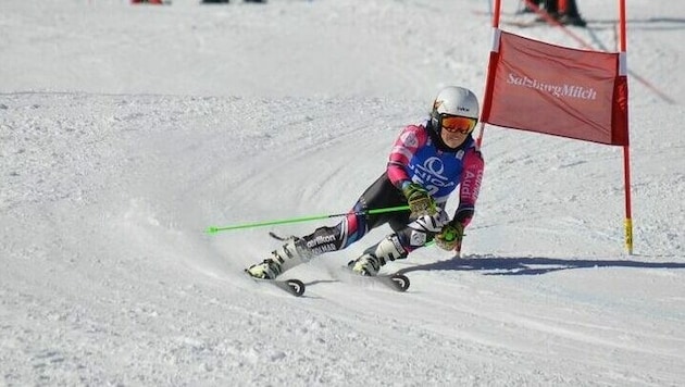 Bereits in ihrer Schülerzeit - wie hier bei den österreichischen Meisterschaften im März - konnte Victoria Olivier ihr Talent unter Beweis stellen. (Bild: ÖSV/Skizeit.at)
