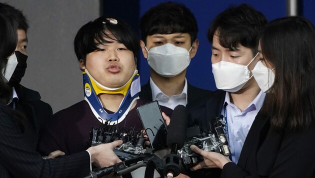 Der 25-jährige Cho Ju-bin wurde als Betreiber des Chat-Rooms „Baksabang“ zu 40 Jahren Haft verurteilt. (Bild: AP)