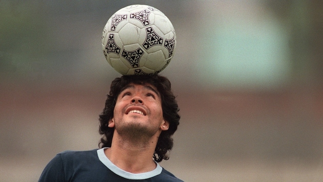 Diego Maradona died in 2020. (Bild: AFP/Jorge Duran)