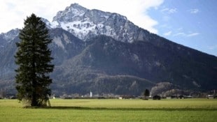 Der Untersberg bei Salzburg – auf der Hinterseite ereignete sich der Unfall. (Bild: ANDREAS TROESTER)