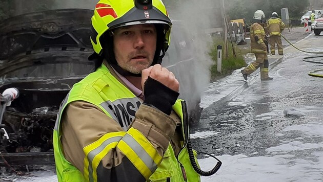 Öhlinger ist der St. Veiter Feuerwehrkommandant. (Bild: FF St. Veit)