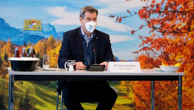 Der bayerische Ministerpräsident Markus Söder (CSU) (Bild: AFP)