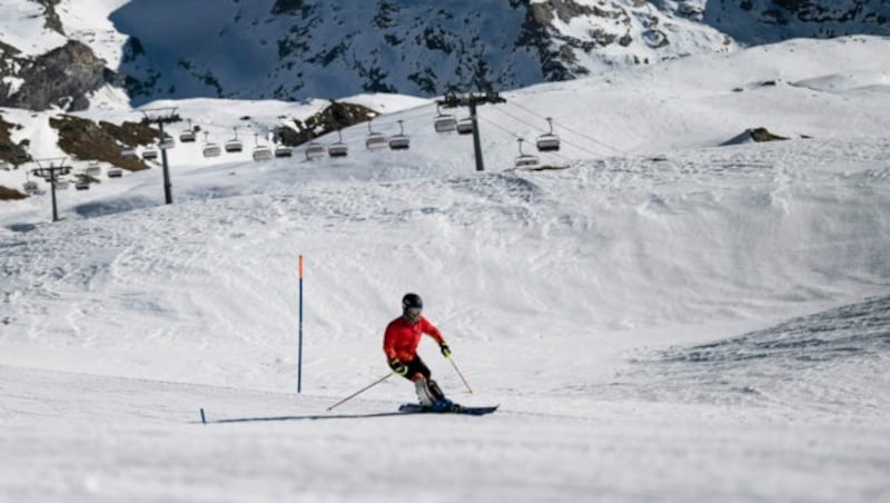 Breuil-Cervinia im Nordwesten Italiens: Auch hier dürfen die Skilifte erst ab dem 18. Jänner wieder für Freizeitsportler geöffnen werden. (Bild: AFP)
