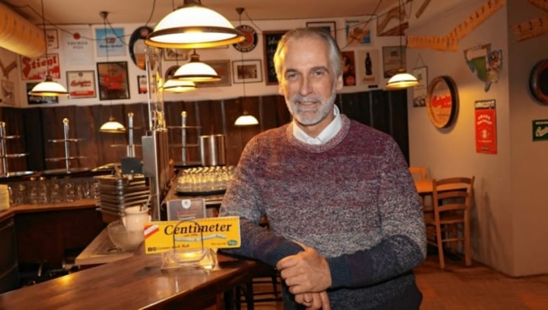 Heinz Pollischansky, Wien (Stiegl-Ambulanz, Centimeter), rechnet bei zu schneller Öffnung mit einem weiteren Lockdown. (Bild: Peter Tomschi)