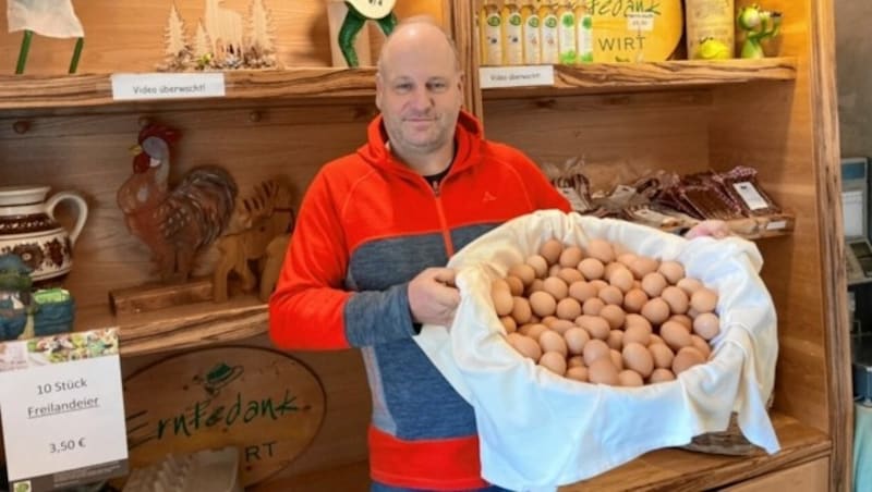 Michael Plasch, Inhaber des Gasthauses Auf der Huabn in Ferlach, will heuer über Weihnachten erstmals aufsperren. (Bild: Christian Tragner)