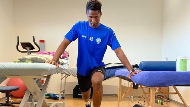 Baky Nimaga trainierte elf Wochen für seine Rückkehr in die Bundesliga (Bild: zVg/Nimaga)