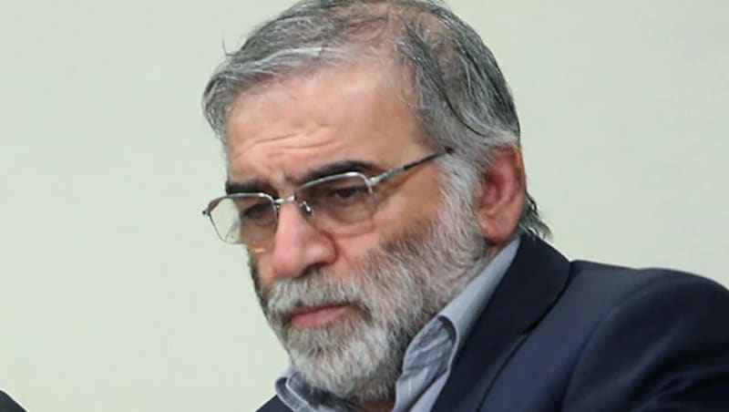 Der hochrangige iranische Atomphysiker Mohsen Fakhrizadeh ist nach einem Mordanschlag tot. (Bild: AFP)