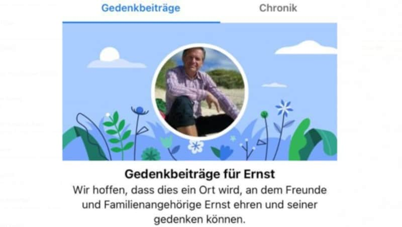 Screenshot der mobilen Facebook-Seite von Ernst Strasser (Stand: 28.11.2020 um 13.21 Uhr) (Bild: facebook.com/ernst.strasser)
