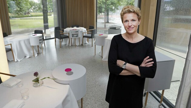 Steirereck-Chefin Birgit Reitbauer will lieber arbeiten, „anstatt vom Staat zu kassieren“. (Bild: Klemens Groh)