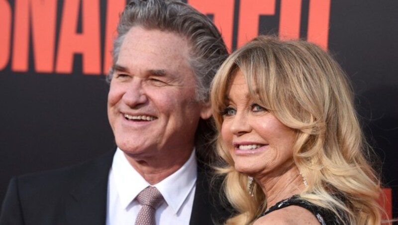 Kurt Russell, Goldie Hawn (Bild: APA/AP)