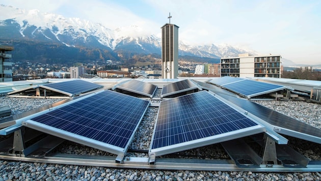 Nicht nur Dächer sollen als PV-Anlagen genutzt werden. (Bild: IKB/Gerhard Berger)