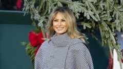 Melania Trump bei der Ankunft der Weihnachtsbäume für die Weiße Haus (Bild: www.PPS.at)