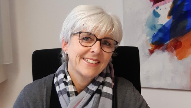 Adelheid Moser, Leiterin der Kinder- und Jugendhilfe in der Stadt Salzburg, im Gespräch. (Bild: Adelheid Moser)