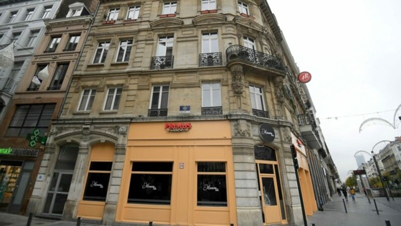 In einer Privatwohnung über der „Monroe Bar“ fand die Party statt. (Bild: APA/AFP/BELGA/LAURIE DIEFFEMBACQ)