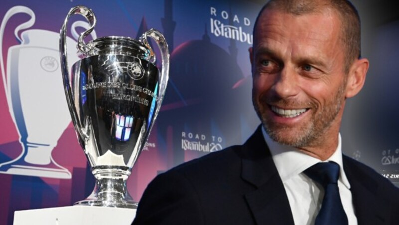 UEFA-Präsident Aleksander Ceferin (Bild: AFP)