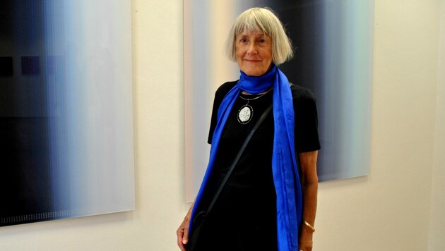 Grande Dame der experimentellen Fotografie: Inge Dick aus Innerschwand. (Bild: LiveBild)