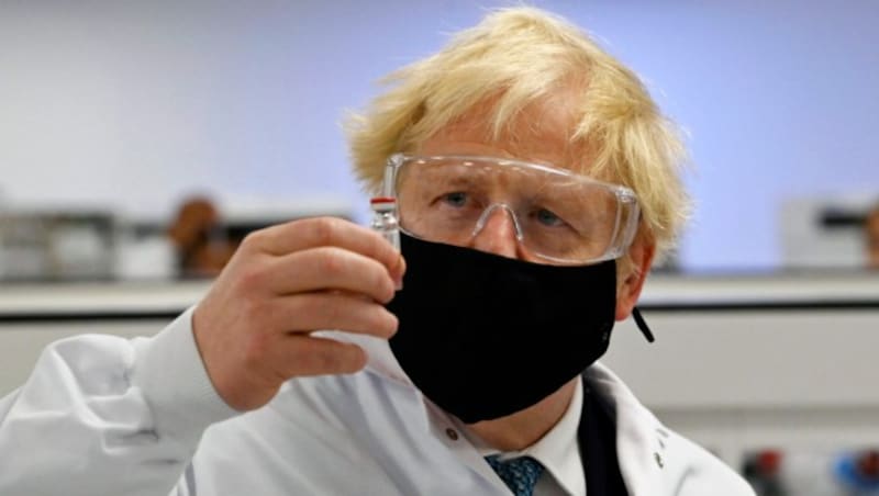 Der britische Premier Boris Johnson (Bild: AP)