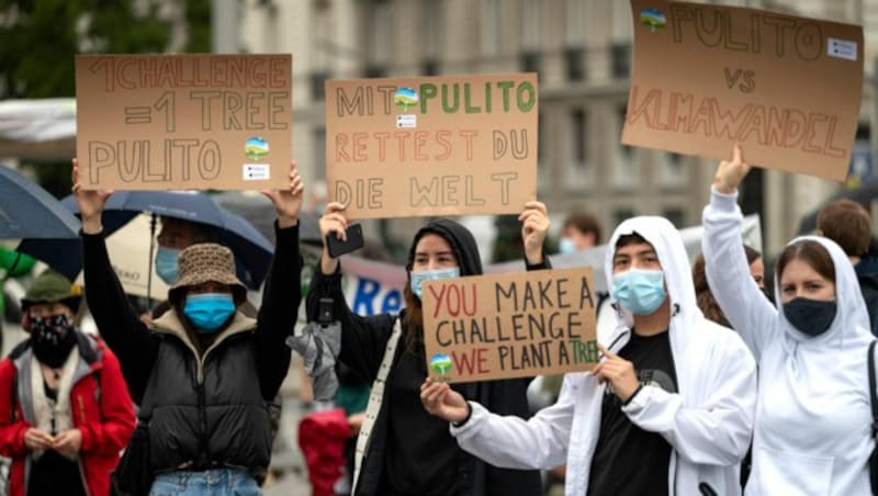 „Fridays for Future“-Demo in Wien im September 2020 (Bild: AFP)