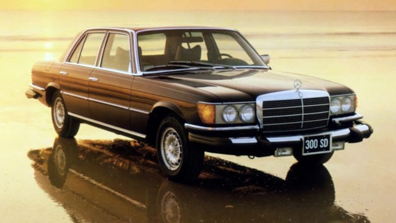 Ende der 70er-Jahre zog der Turbodiesel in die S-Klasse ein (Bild: Daimler)